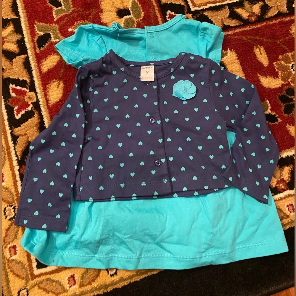 New Carter’s Baby Girl Outfit,9m